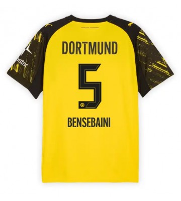 Borussia Dortmund Ramy Bensebaini #5 Primera Equipación 2025-26 Manga Corta Borussia Dortmund Ramy Bensebaini #5 Primera Equipación 2025-26 Manga Corta